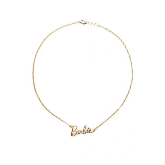 ZARA BARBIE™M MATTEL GOLD PLATED CHAIN NECKLACE - Picture 2 of 3